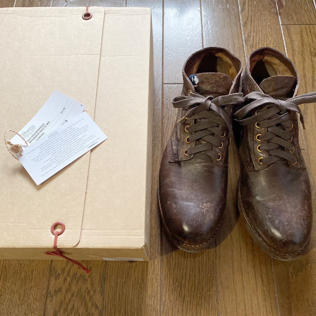 Yahoo!オークション - visvim ICT BRIGADIER BOOTS MID size 8 Yahoo!オークション - visvim ICT BRIGADIER BOOTS MID size 8