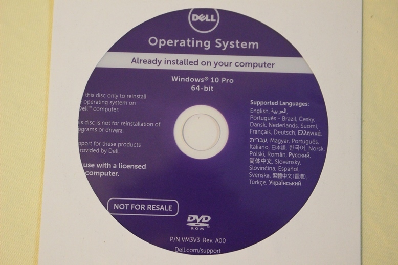 新品 DELL OptiPlex 9020 用■Windows7　Windows10 リカバリディスク 4枚セット[DELL 03 ⑤]_画像3