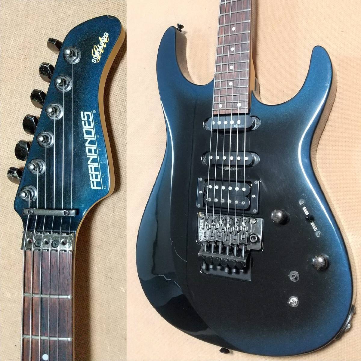 Yahoo!オークション - メンテ済 FERNANDES サスティナー FR-55S Yahoo!オークション - メンテ済 FERNANDES サスティナー FR-55S