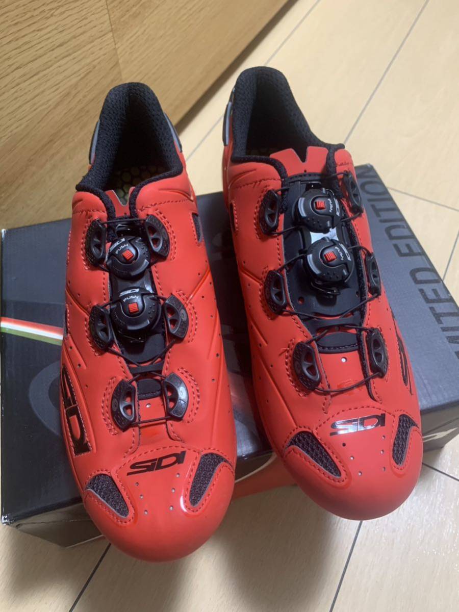 SIDI シディ SHOT MATT RED サイズ 41 LIMITED EDITION カーボン SIDI シディ SHOT MATT RED サイズ 41 LIMITED EDITION カーボン