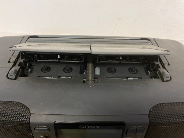 T531-K36-789 SONY ソニー ZS-70 SONAHAWK ソナホーク CD AM FM ラジオ TAPE テープ バブルラジカセ 通電OK③の画像3