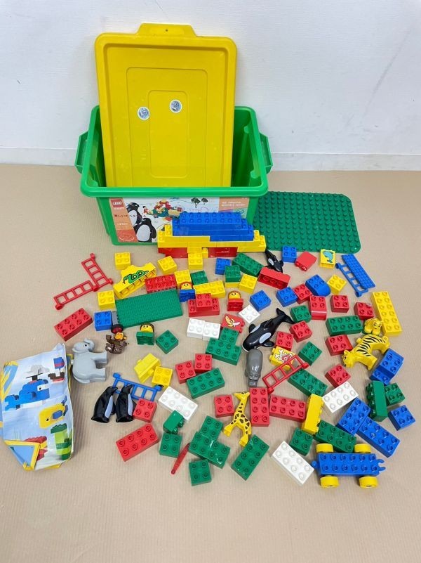 T205-K36-601 LEGO/レゴ ミニカー トミカ ホビー大量まとめセット ケース付き 楽しいどうぶつえん 赤いバケツ 3才から③の画像8