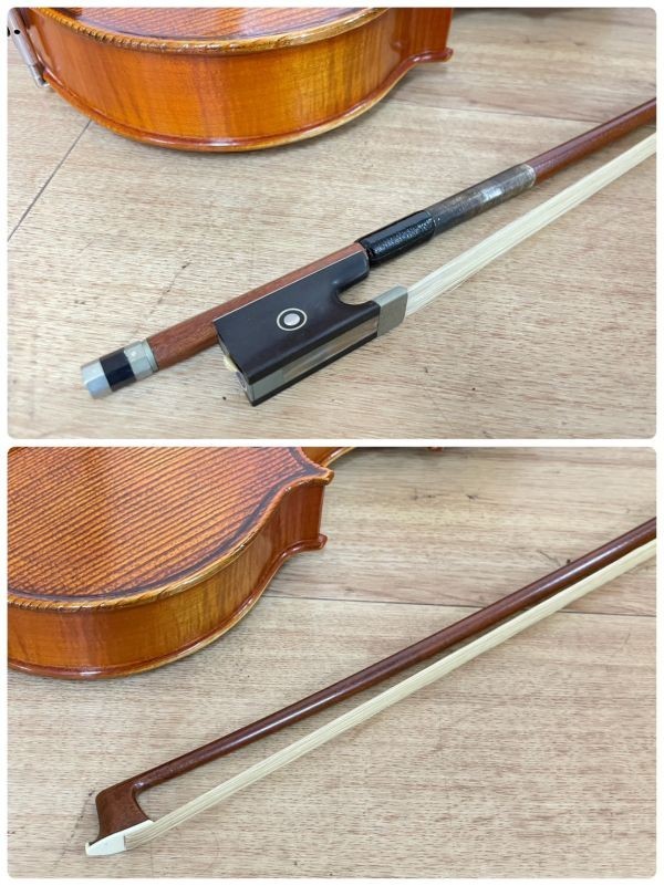 T216-K41-244 Josef Lorenz ヨゼフ・ロレンツ ヴァイオリン バイオリン model 1201A 1998 弓/ハードケース付き③の画像9