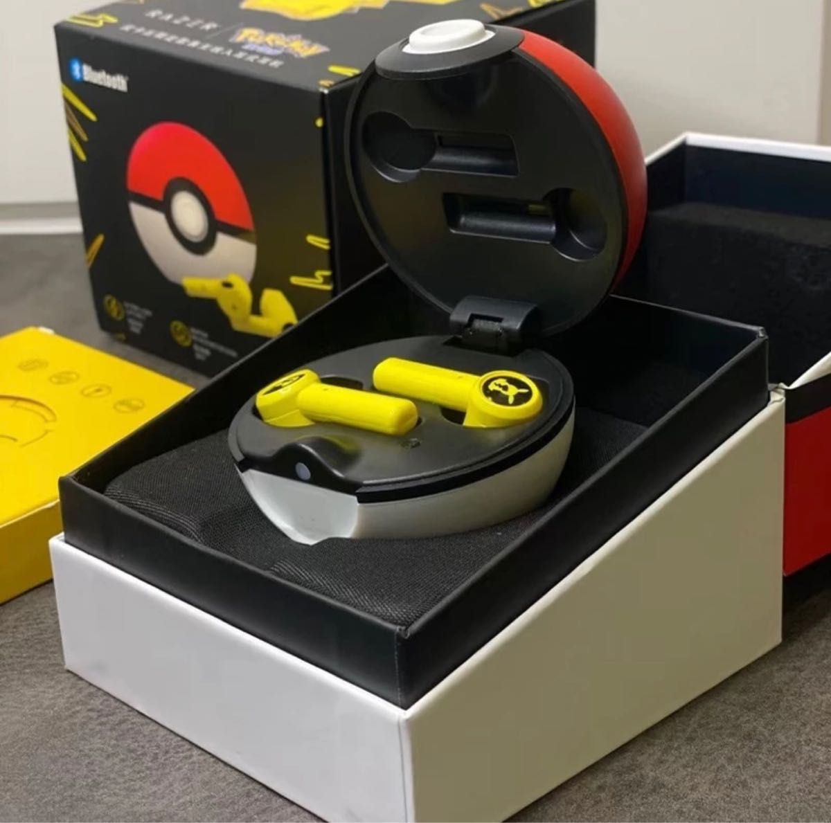 【新品未開封】ピカチュウ☆ポケモン Bluetooth ワイヤレスイヤホン