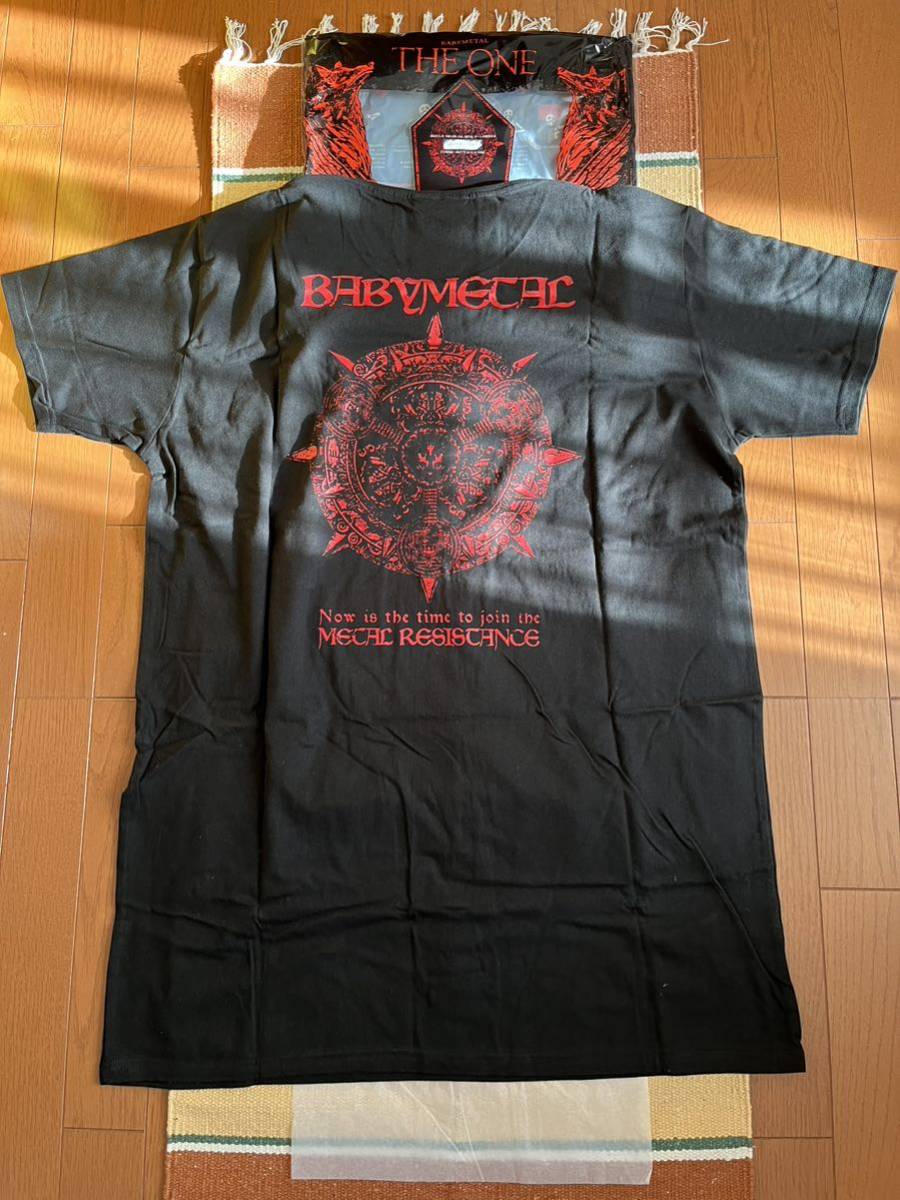 BABYMETAL goods set T-shirt 3 sheets, towel 2 sheets CD+Blu-ray METAL RESISTANCE-THE ONE LIMITED EDITION- baby metal 