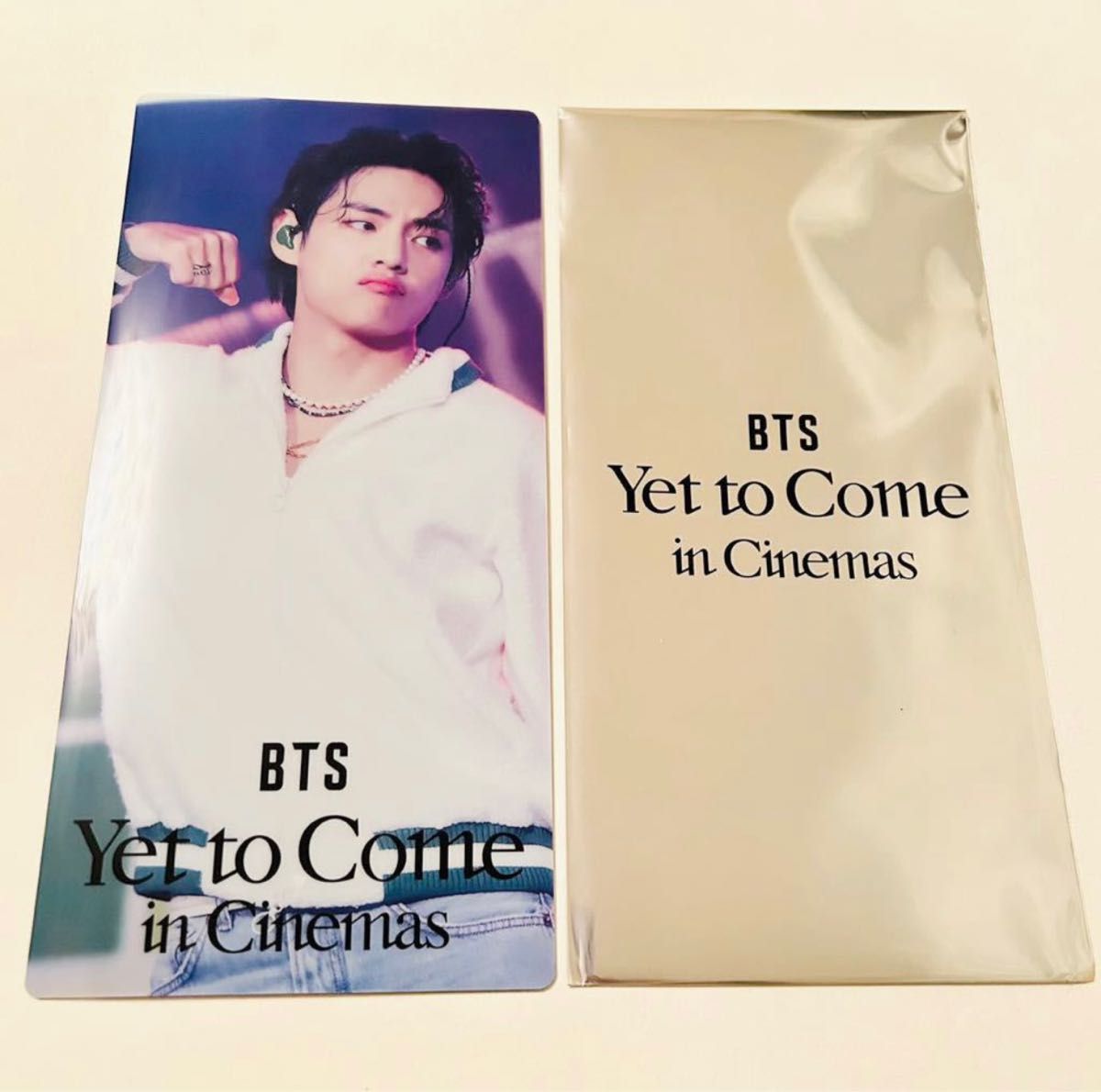 新品】BTS 映画 Yet to Come テテ テヒョン V ムビチケ 特典 チケット