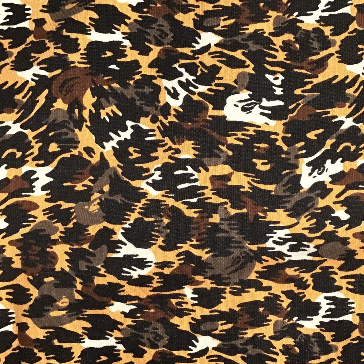 レオパードカモ フルジップ パーカー Mサイズ a bathing ape BAPE full zip hoodie leopard camo エイプ ベイプ レオパード q677_画像5