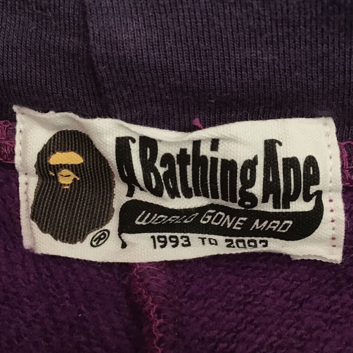 shark hoodie ネックウォーマー purple camo a bathing ape bape シャーク パーカー face mask フェイス マスク エイプ ベイプ i25_画像6