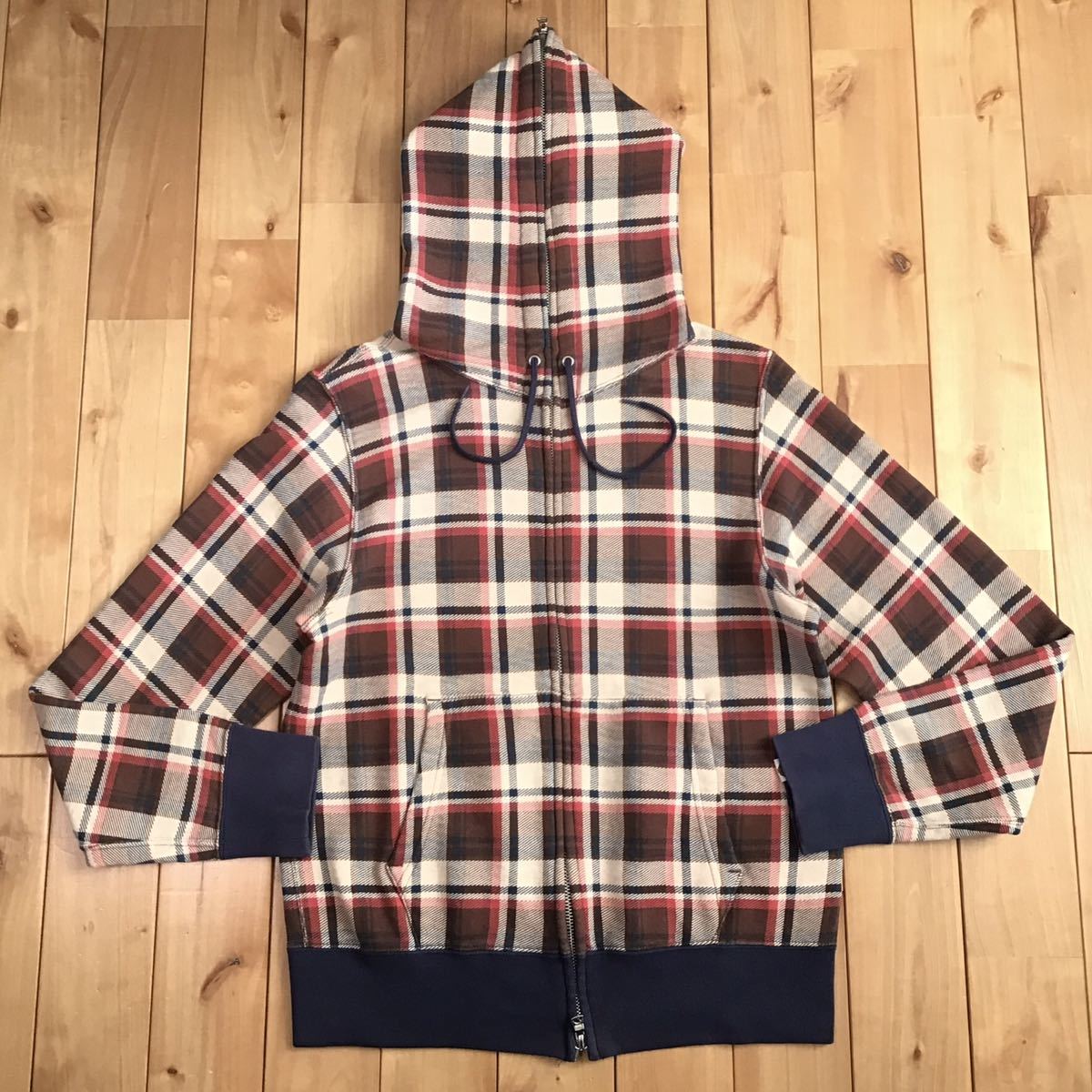 男女兼用 カジュアルウェア A BATHING APE フルジップパーカー