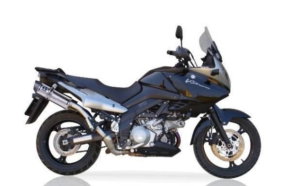 【送料800円】IXIL(イクシル) SUZUKI DL1000 V-STROM '02-'13 SOVE オーバル 左右2本出し マフラー_画像1