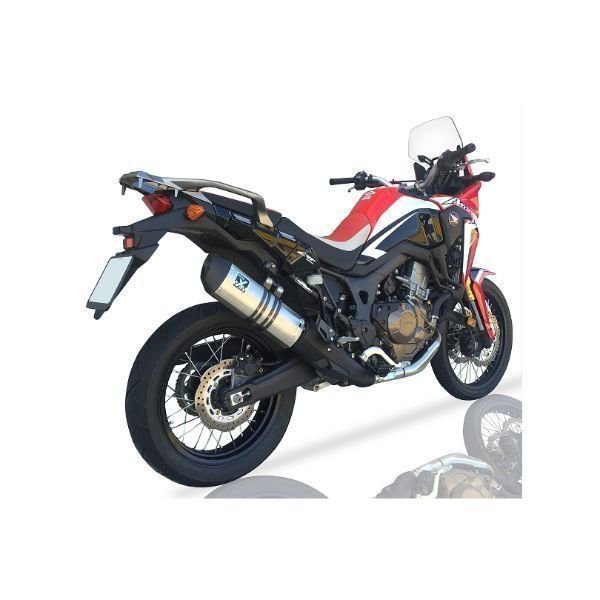 【送料800円】IXIL(イクシル) HONDA CRF1000L AFRICA TWIN '16 SOVE オーバル スリップオン マフラー_画像1