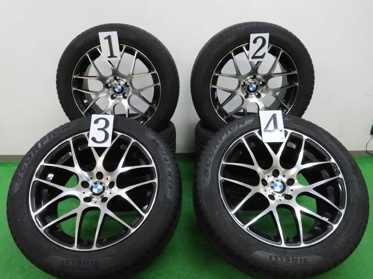値下げ bmw 19インチ ホイール pcd120 +35 4本-