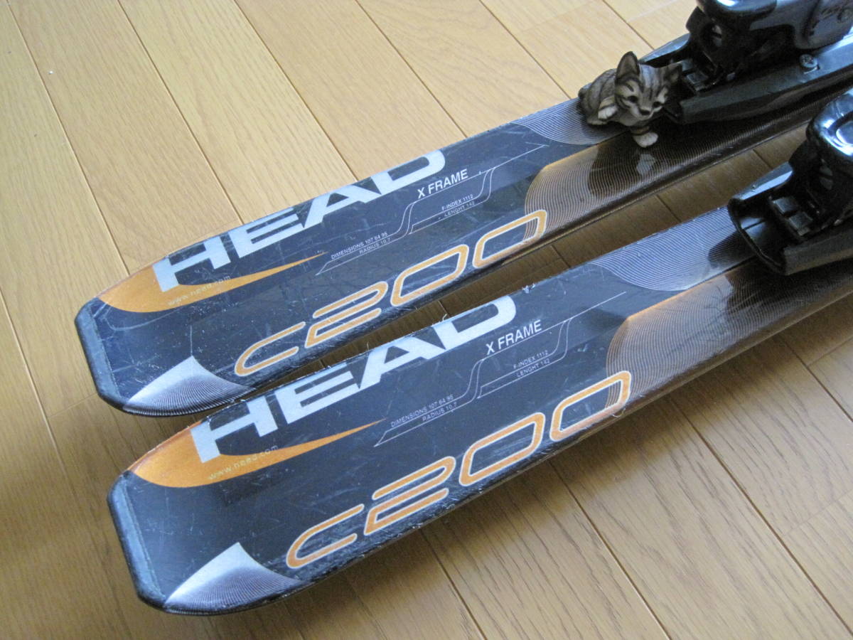 Yahoo!オークション - HEAD/ヘッド・カービングスキー・C200/X Yahoo!オークション - HEAD/ヘッド・カービングスキー・C200/X