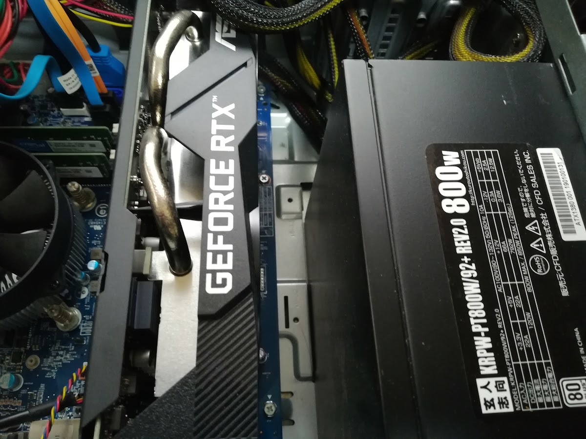ゲーミングPC DELLInspiron 5680 i5 9400F RTX 2060 6GB SSD 500GB HD