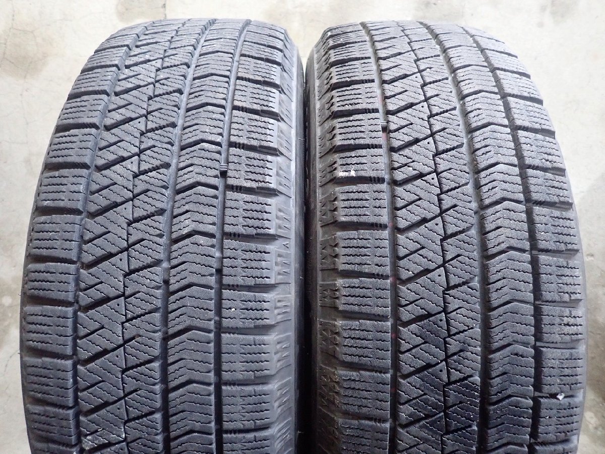 QR3253【送料無料185/60R15】170 シエンタ などへ トヨタ純正スチール ブリヂストン2020年製 冬SET◆15×5.5J 100/5H 約+40◆_画像3