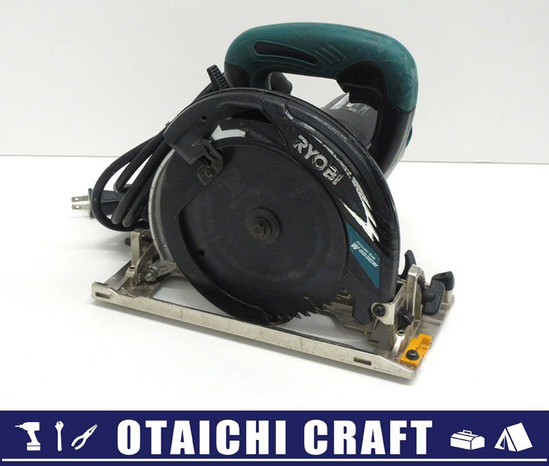 【中古】RYOBI(リョービ) 電子丸ノコ W-663EDM｜コード式【/D20179900019082D/】a30