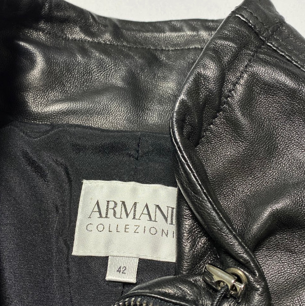 ☆美品【ARMANI COLLEZIONI アルマーニ コレツィオーニ】高級 ☆美品【ARMANI COLLEZIONI アルマーニ コレツィオーニ】高級