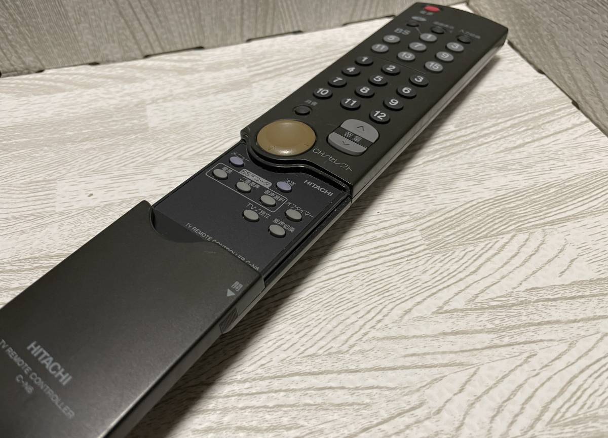 [中古]　日立　 テレビリモコン C-N6 　　※動作確認済み_画像4