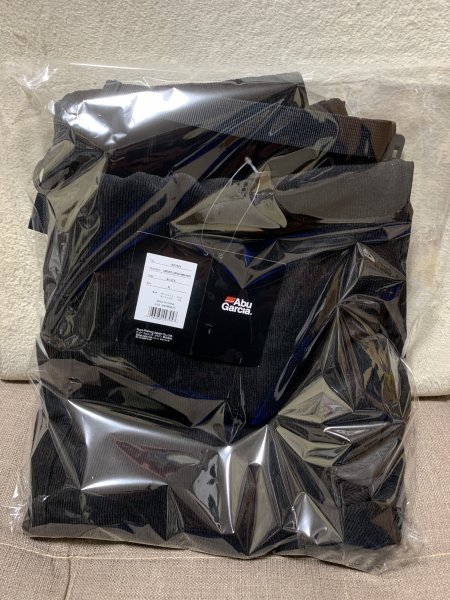 【新品・送料無料】定価20,900円 アブガルシア CORDUROY LURE BOX WIDE PANTS コーデュロイ ブラック ワイドパンツ サイズ：XL_画像9