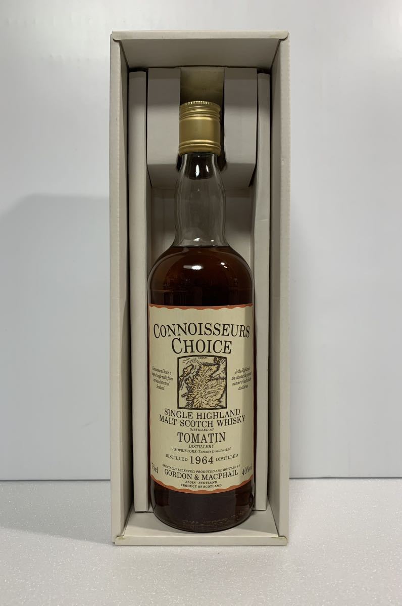 未開栓【TOMATIN トマーティン 1964 CONNOISSEURS CHOICE】SINGLE