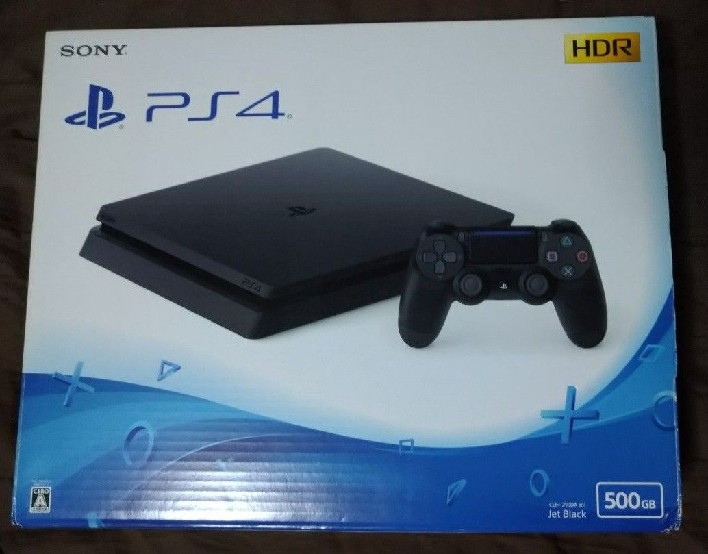 PS4 ジェット・ブラック 500GB CUH-2100AB01 テレビゲーム