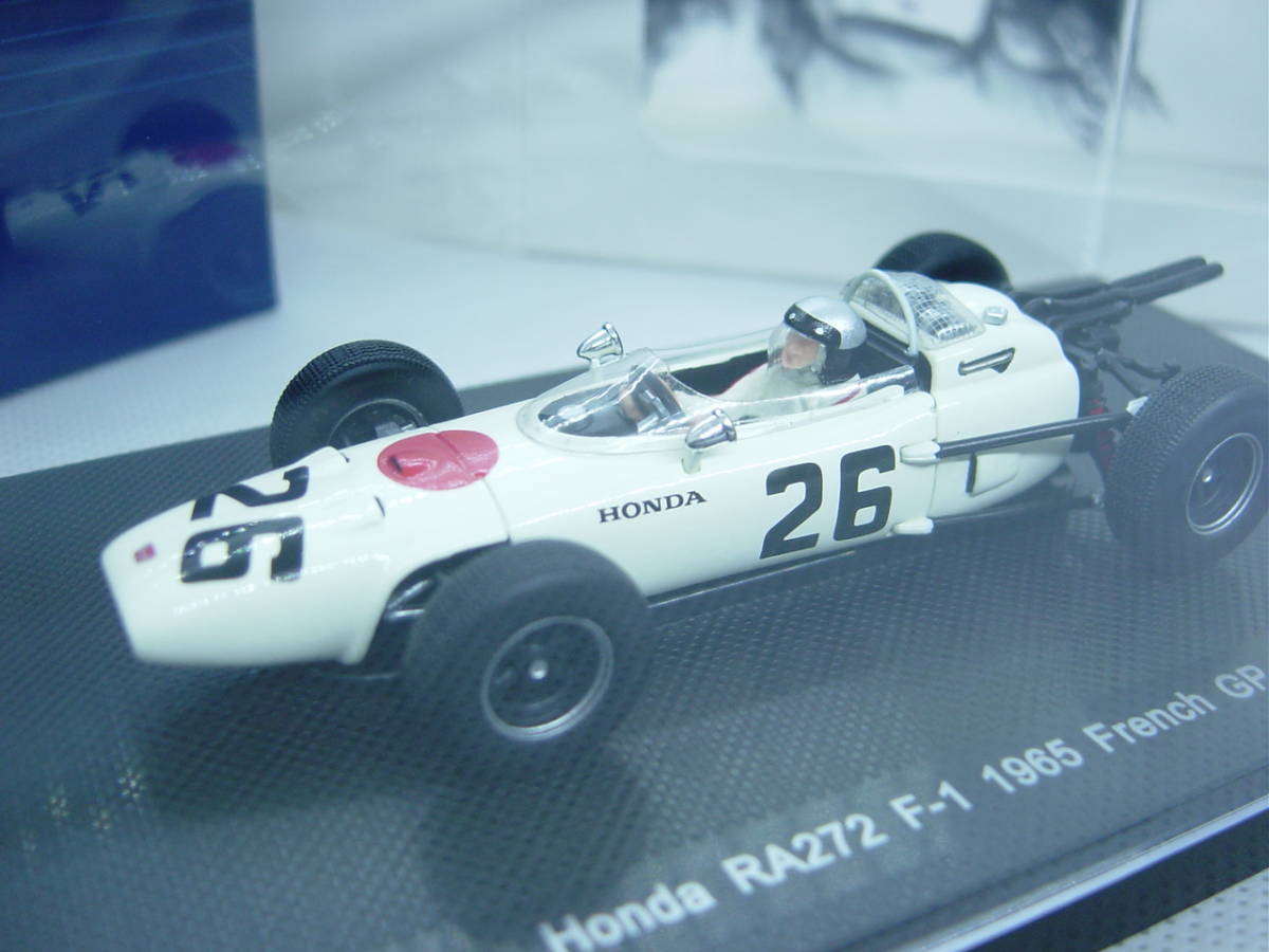 送料350円～ EBBRO Dream Box別注 1/43 Honda RA272 France GP 1965 #26 R.Ginther ホンダ リッチー・ギンサー フランスGP_画像3