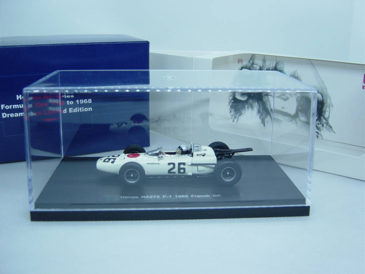 送料350円～ EBBRO Dream Box別注 1/43 Honda RA272 France GP 1965 #26 R.Ginther ホンダ リッチー・ギンサー フランスGP