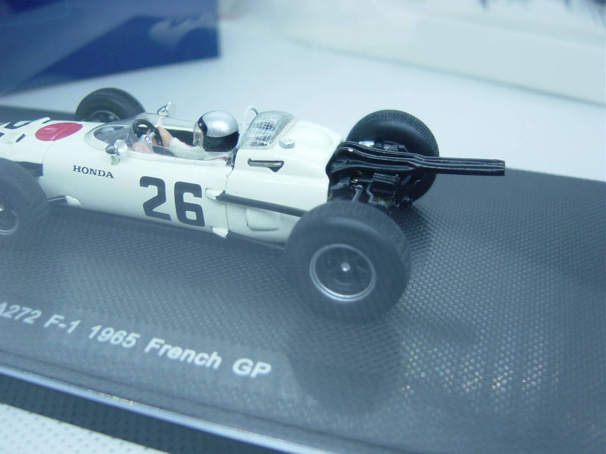 送料350円～ EBBRO Dream Box別注 1/43 Honda RA272 France GP 1965 #26 R.Ginther ホンダ リッチー・ギンサー フランスGP_画像5