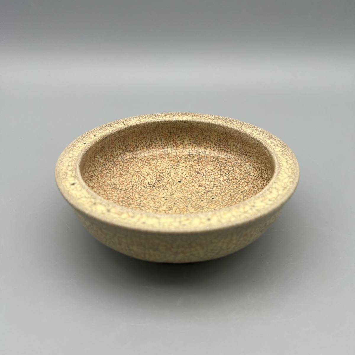 専用です中国古茶碗宋時代鈞窯紫斑大椀鉢-
