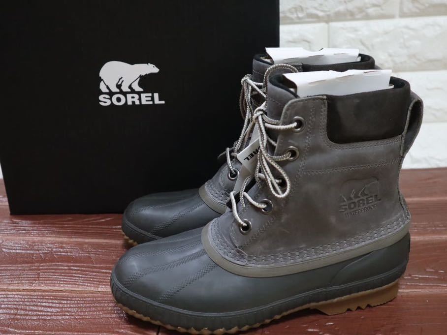 新品 定価18700円 25㎝(US7.0) SOREL ソレル CHEYANNE II シャイアンII メンズ レインブーツ 防水 NM2575-052