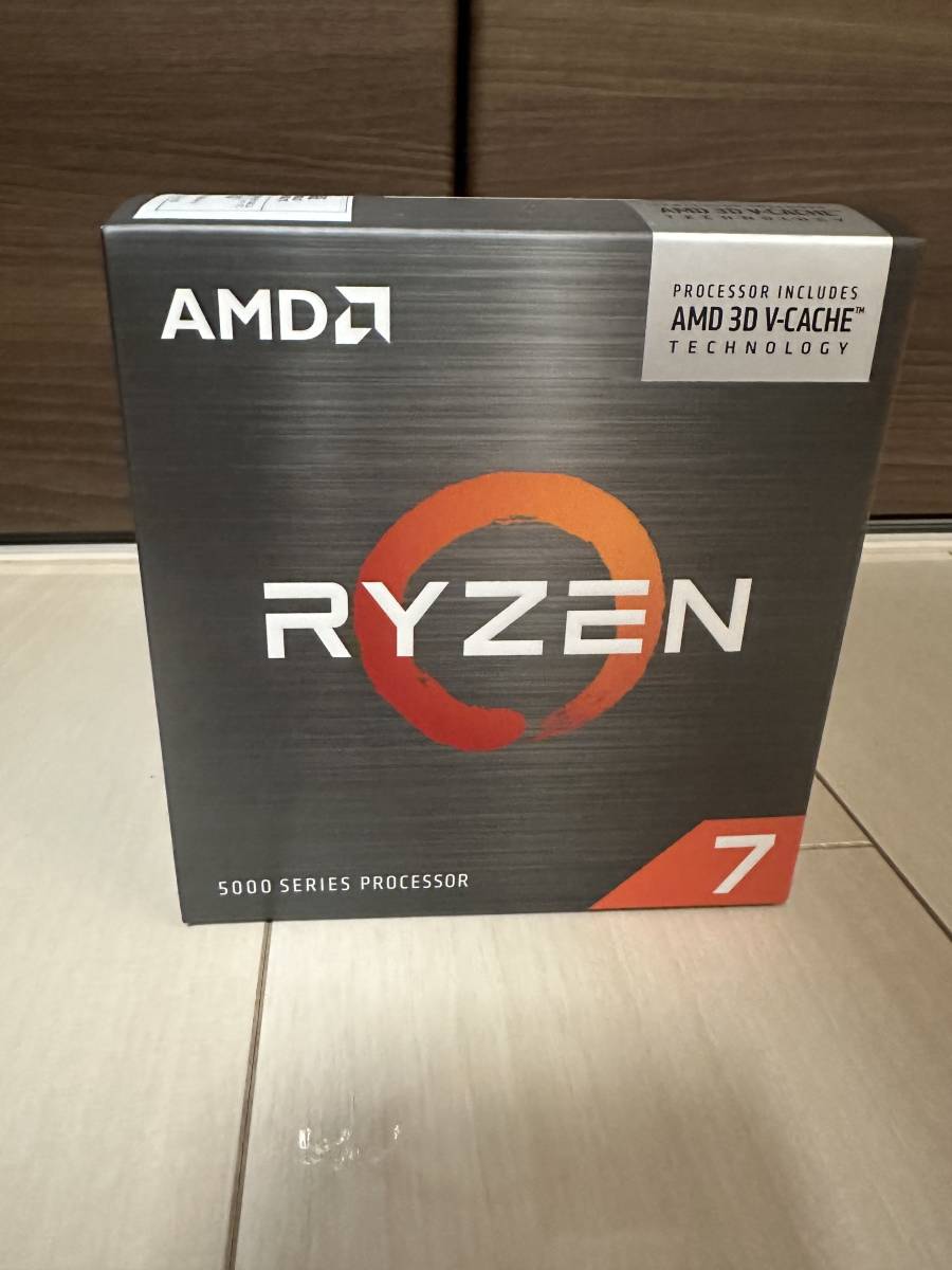 メーカー再生品】 Ryzen 7 5800X3D 5800X3D BOX 未使用品 RYZEN7