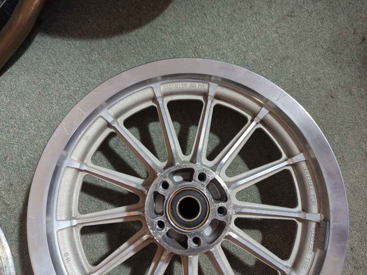XL1200 883 スポーツスター ダイナ HD純正前後ホイールセット 13本