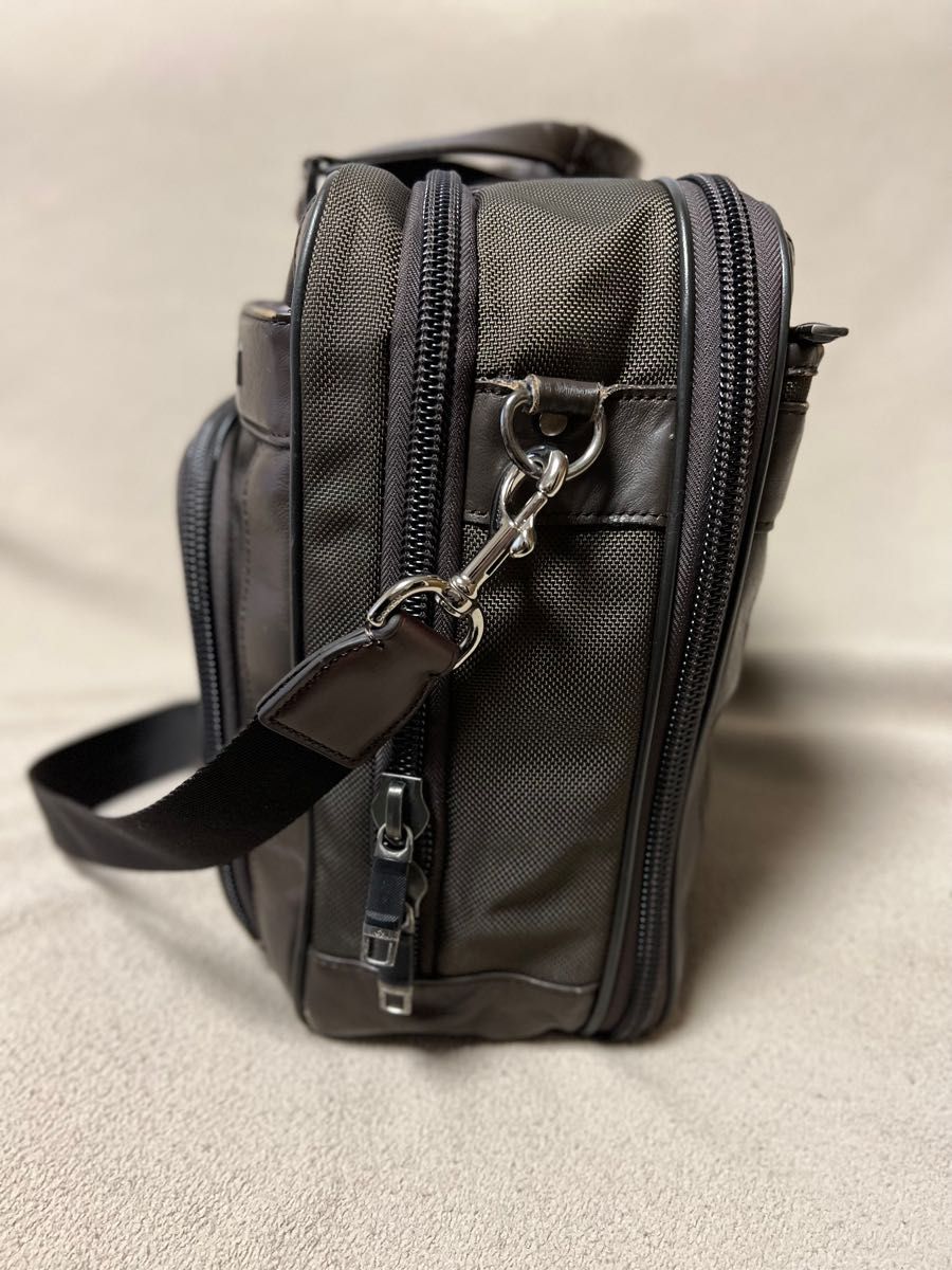 Samsonite Black Label バリスティックナイロン・革製ビジネスバッグ