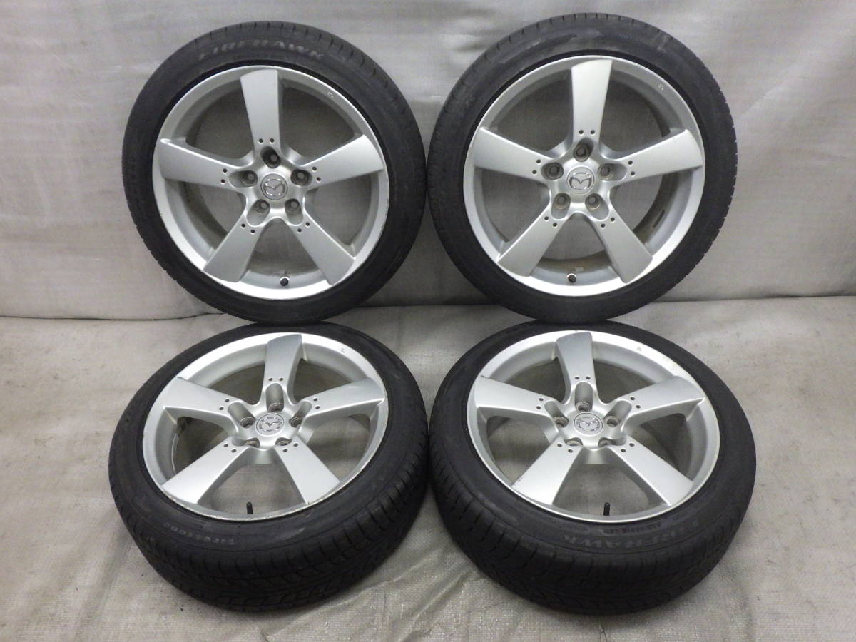 アイテム勢ぞろい SE3P RX-8純正18インチアルミホイール4本 8J 50 5H