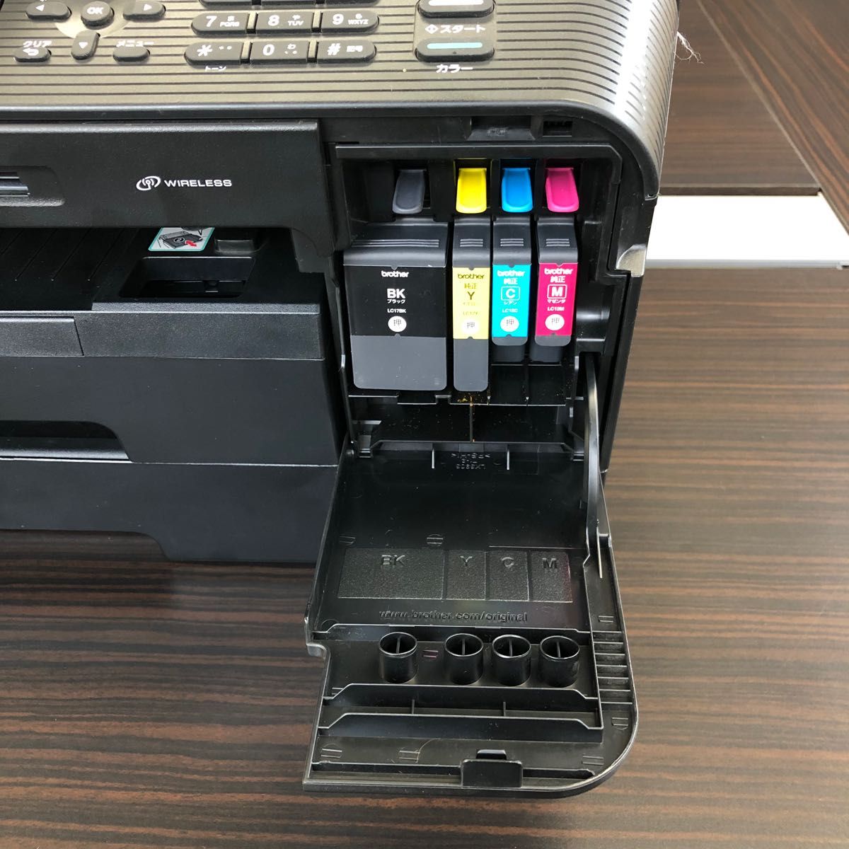 【通電確認のみ】【ジャンク品】ブラザー A3インクジェットプリンター 複合機 MFC-J6710CDW FAX複合機 ジャスティオ