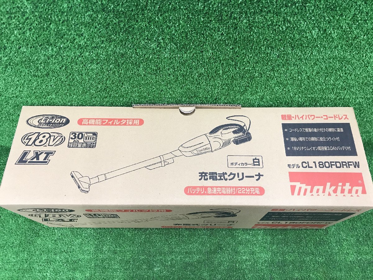 【未使用品】 マキタ(Makita) 充電式クリーナ 18V 本体付属バッテリー1個搭載モデル CL180FDRFW / ITPUV0SK4SOI
