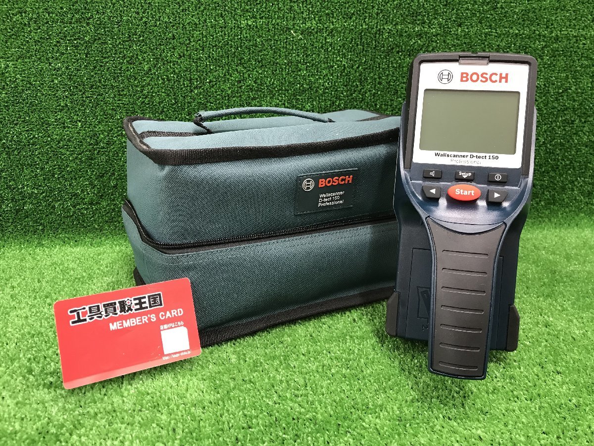 【中古品】BOSCH（ボッシュ）コンクリート探知機　 D-TECT150CNT / IT4PF3811G8K_画像1