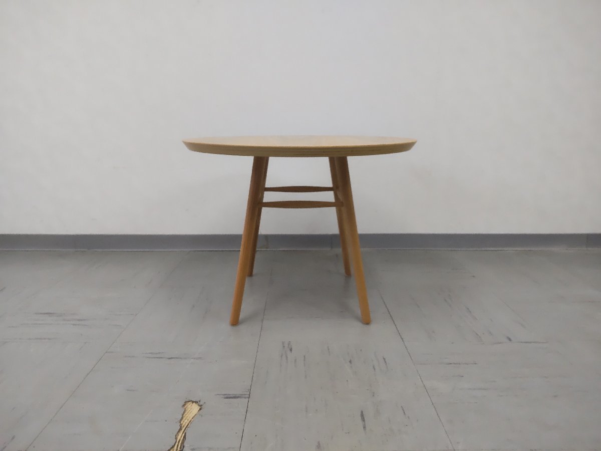 美品】IDEE イデー AO TABLE Natural サイドテーブル 4.6万 コーヒー