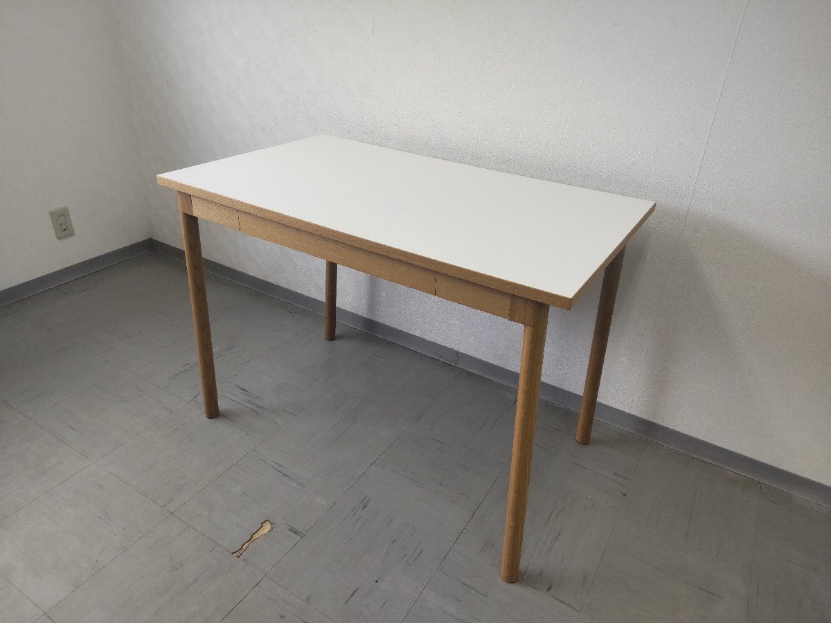 値下げしました！イデー天板ホワイトSTILT TABLE 1000 White-