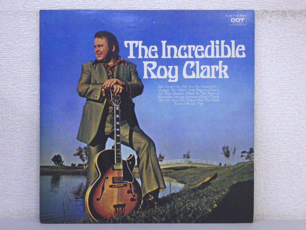LP レコード 見本盤 Roy Clark ロイ・クラーク The Incredible Roy Clark 【E-】 D7823T_画像1