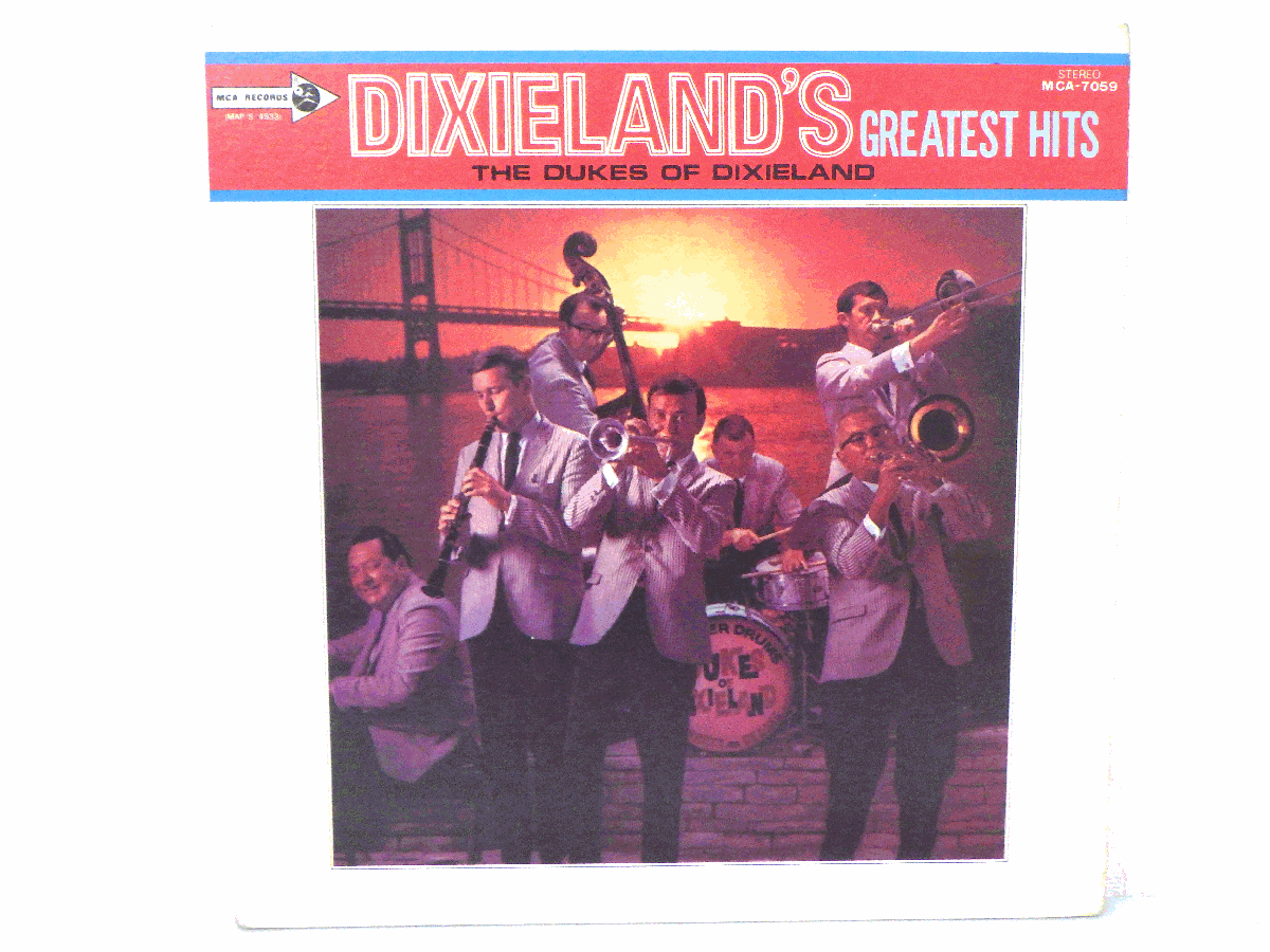 LP レコード Dukes Of Dixieland デュークス ディキシーランド Dixieland's Greatest Hits Down by the Riverside 他 【 VG+ 】 D8466T_画像1