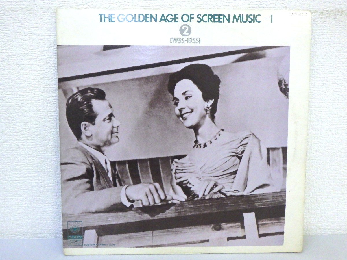 LP レコード 2枚組 ANDY WILLIAMS アンディ ウィリアムス 他 THE GOLDEN AGE OF SCREEN MUSIC Ⅰ 1935-1955 【 VG+ 】 D8566A_画像1