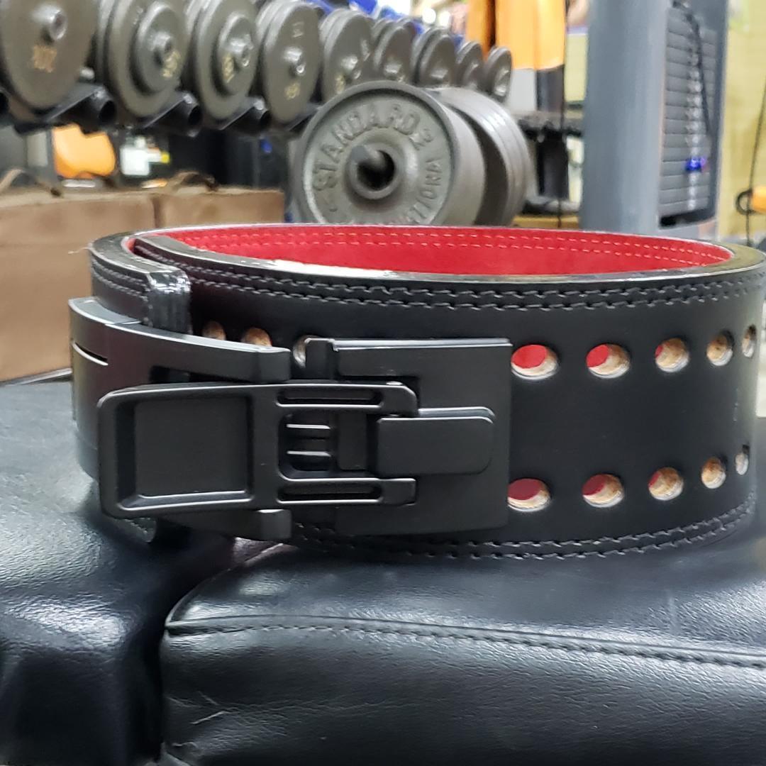 レバーアクションパワーベルト XSサイズ パワーベルト 筋トレベルト 黒