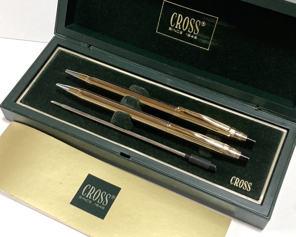 超美品】CROSS クロス クラシックセンチュリー 10金張 超美品】CROSS クロス クラシックセンチュリー 10金張