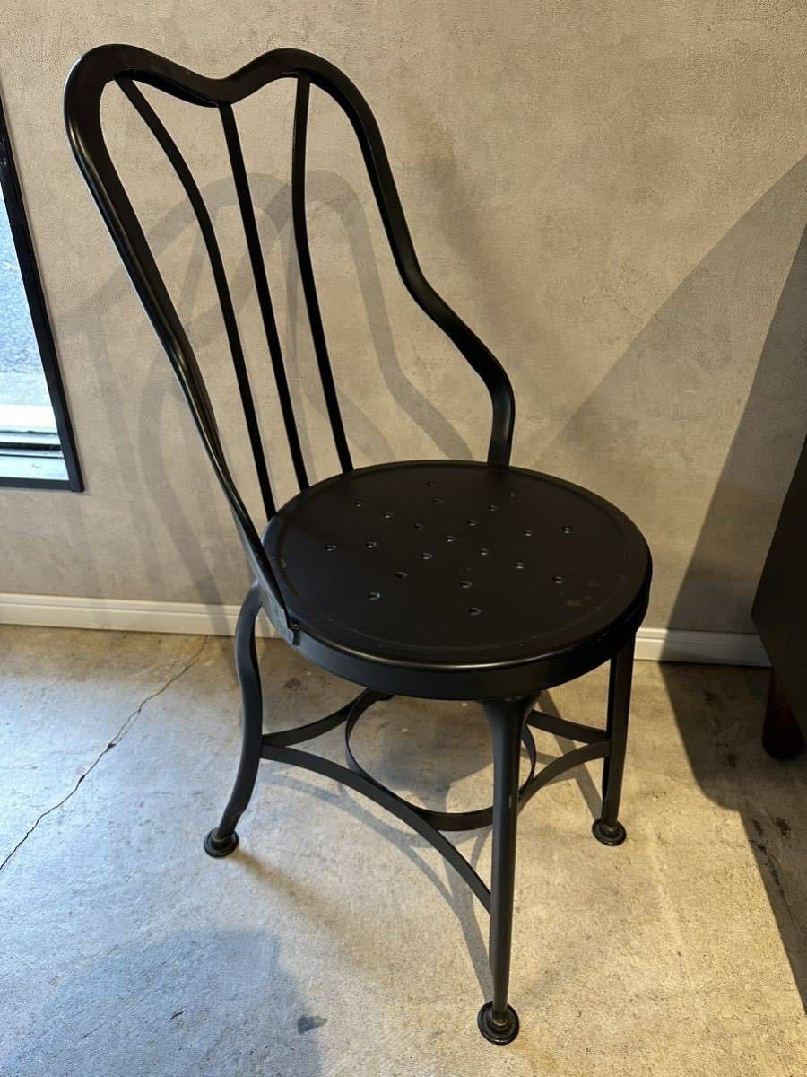 複数有 ノーザンオハイオ インダストリアル トレドチェア NORTHERN OHIO TOLEDO CHAIR ダイニング アイアン アメリカ N-2_画像1