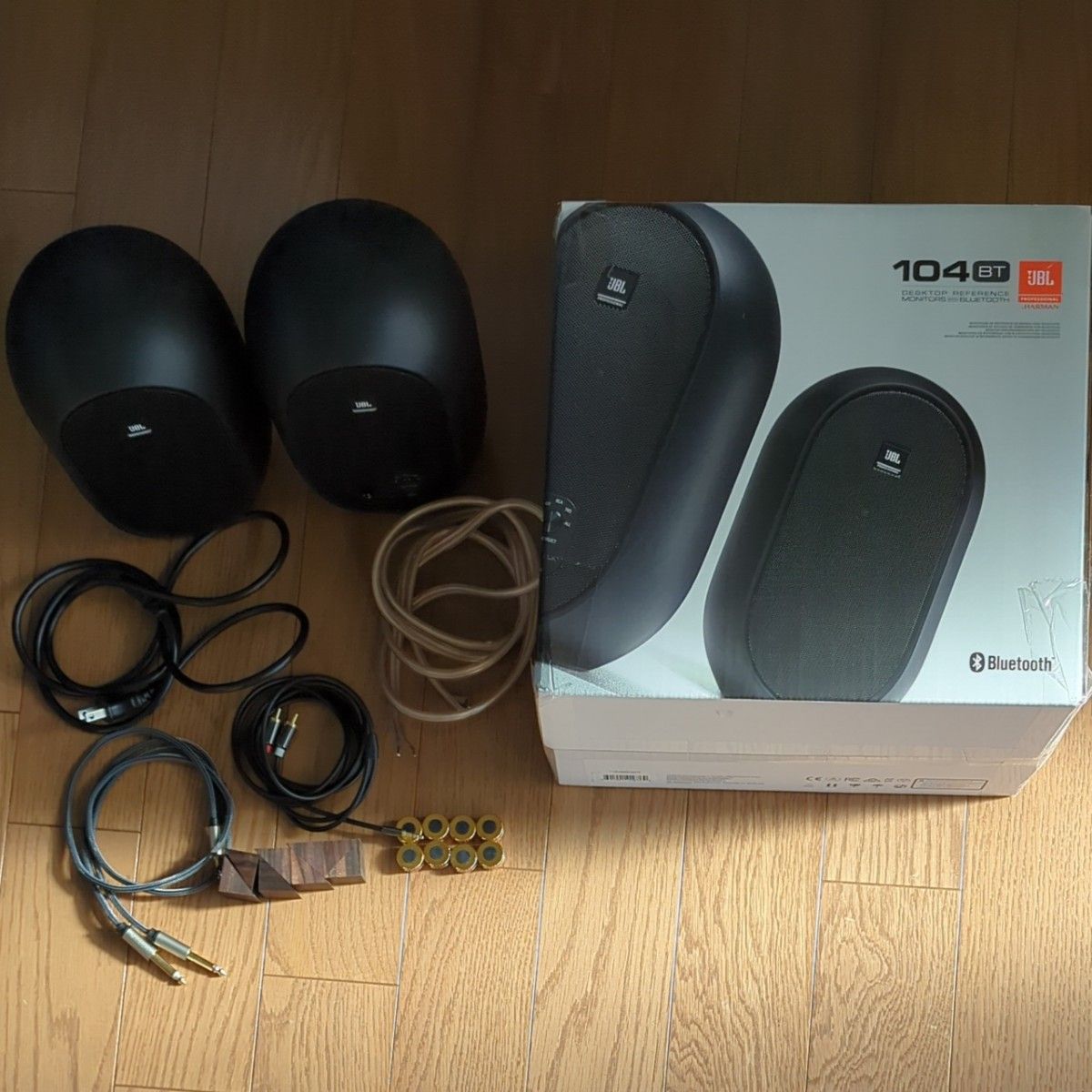 JBL PROFESSIONAL 104-BT-Y3 スピーカーケーブル他
