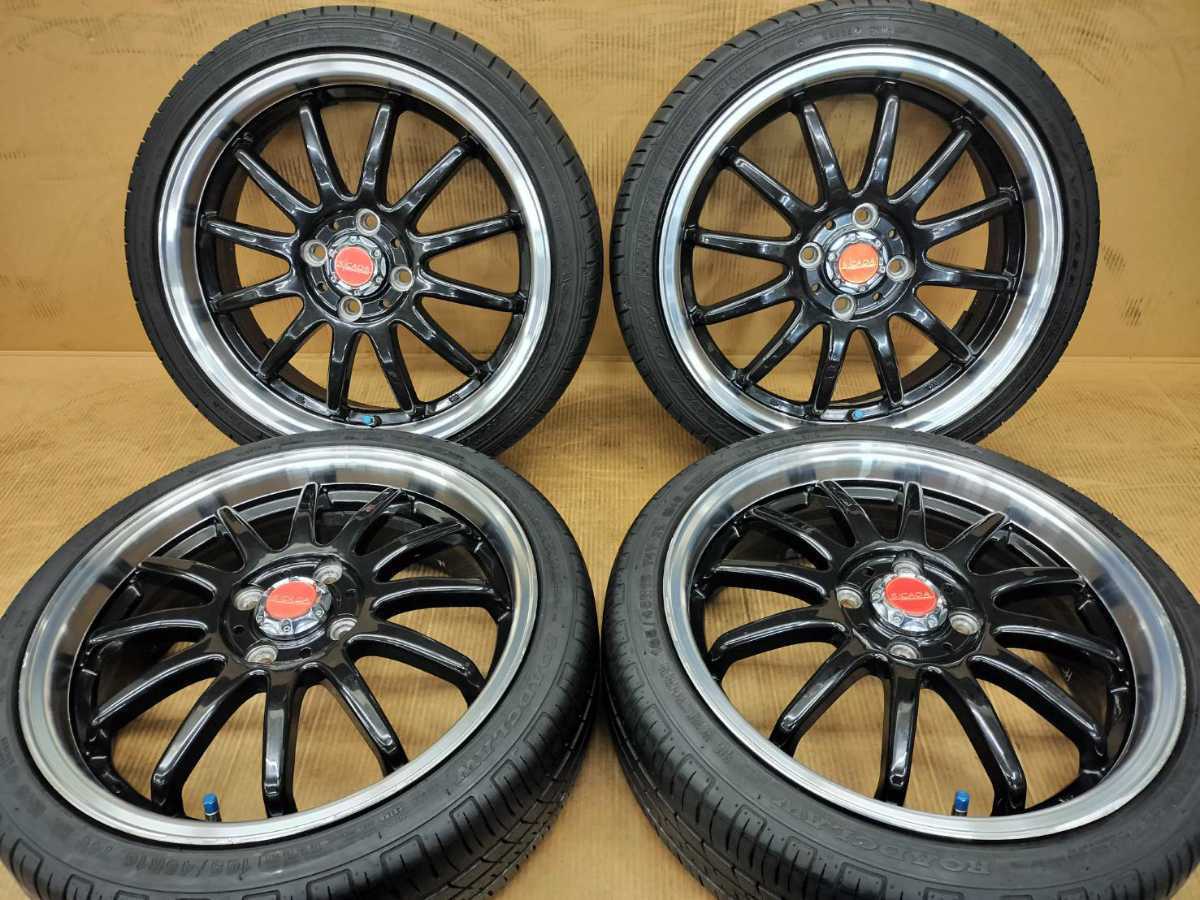 S CADA 16×5,5J 4H +48 PCD100 タイヤ 165/45R16 エスカーダ 16インチ