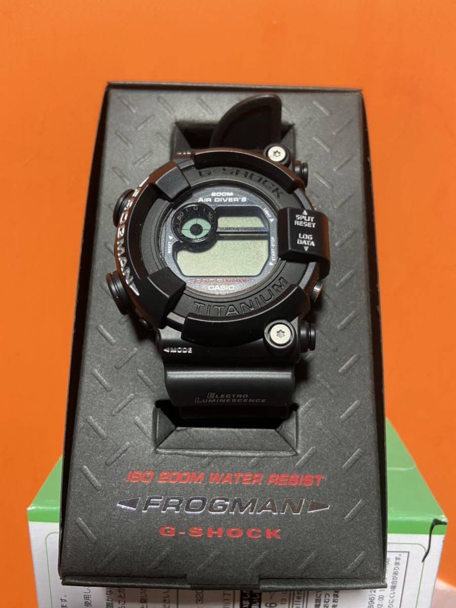 ⭐️レア❣️美品⭐️】MAN IN BLACK フロッグマン DW-8200Z www