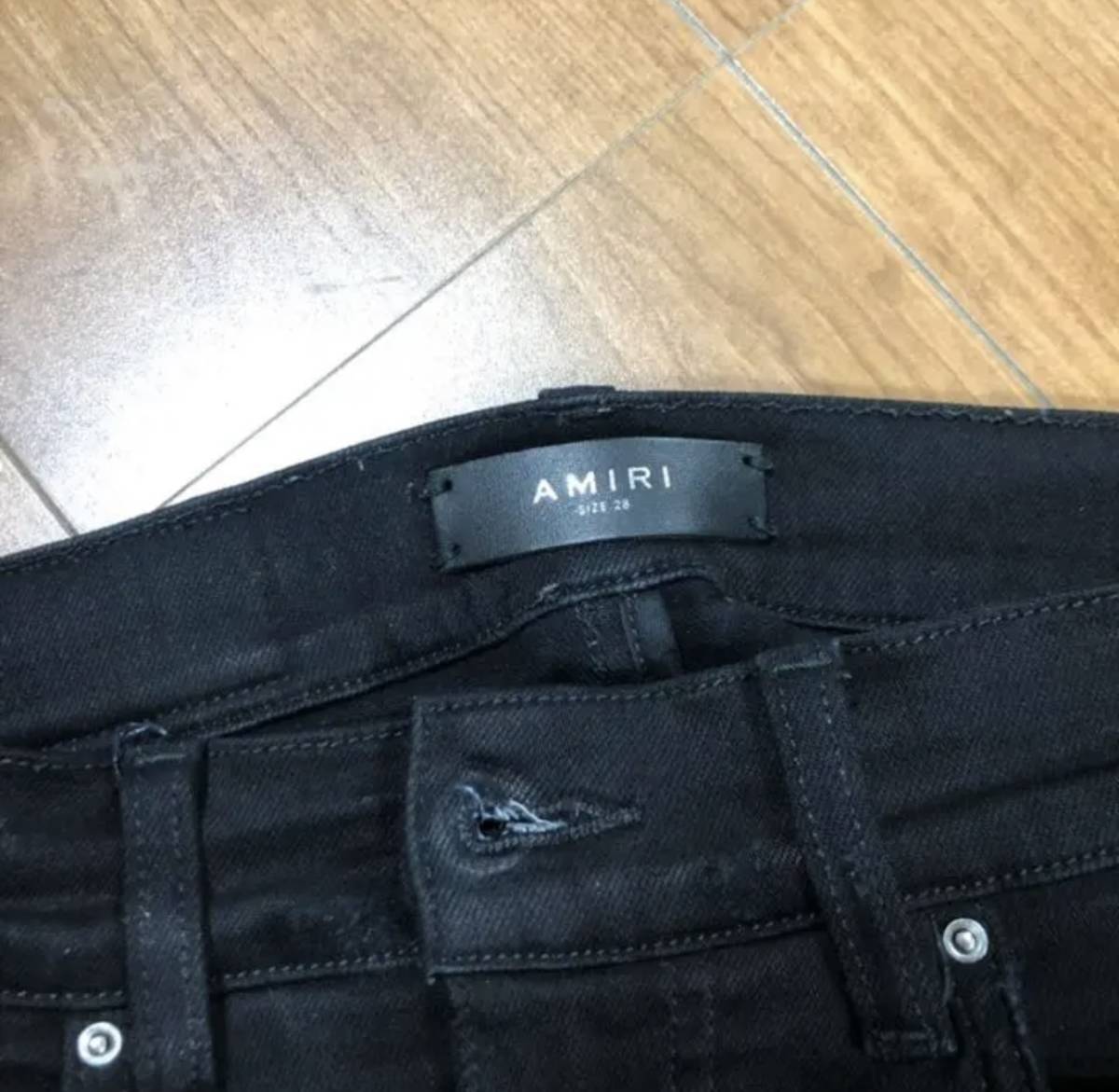 AMIRI パッチワーク デニム 28 新品 インチ メンズファッション