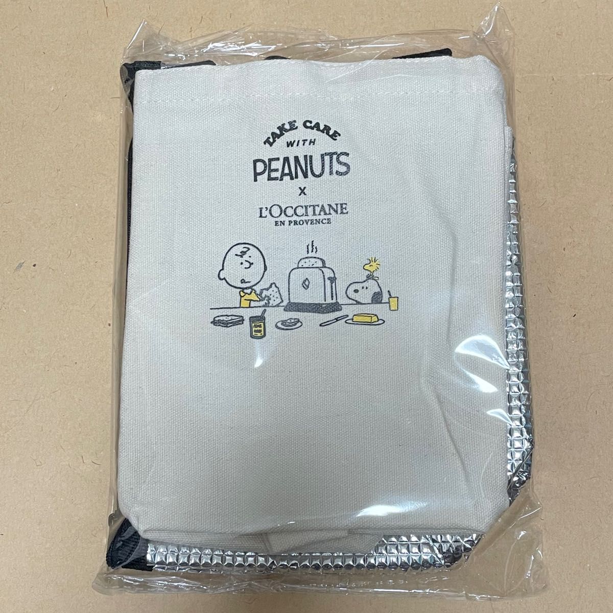 PEANUTS×ロクシタン スヌーピーランチバッグ&保冷ポーチ